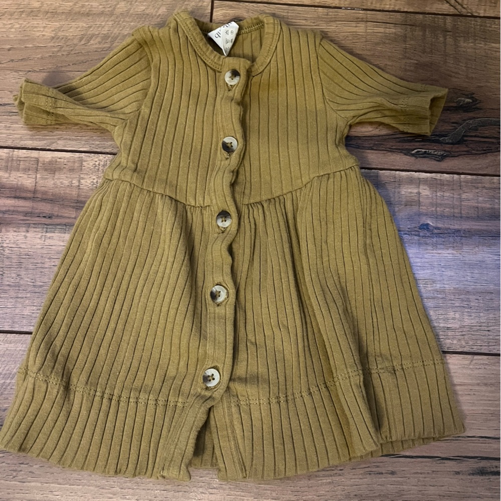 Neutral Kate Quinn baby dress